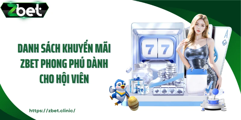 Danh sách khuyến mãi ZBET phong phú dành cho hội viên